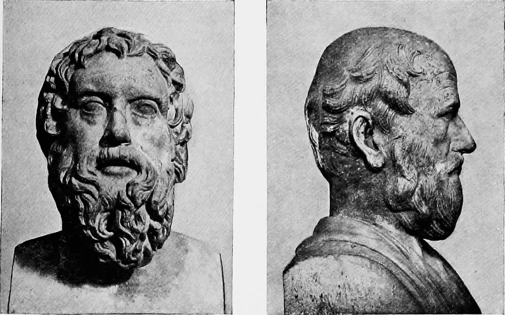 An illustration from Ancient Greece; a sketch of its art, literature & philosophy viewed in connexion with its external history from earliest times to the age of Alexander the Great, 1913, leaf 523