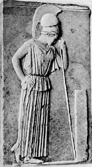 An illustration from Ancient Greece; a sketch of its art, literature & philosophy viewed in connexion with its external history from earliest times to the age of Alexander the Great, 1913, leaf 533