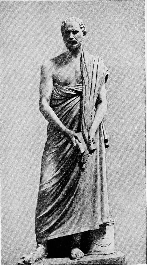 An illustration from Ancient Greece; a sketch of its art, literature & philosophy viewed in connexion with its external history from earliest times to the age of Alexander the Great, 1913, leaf 627