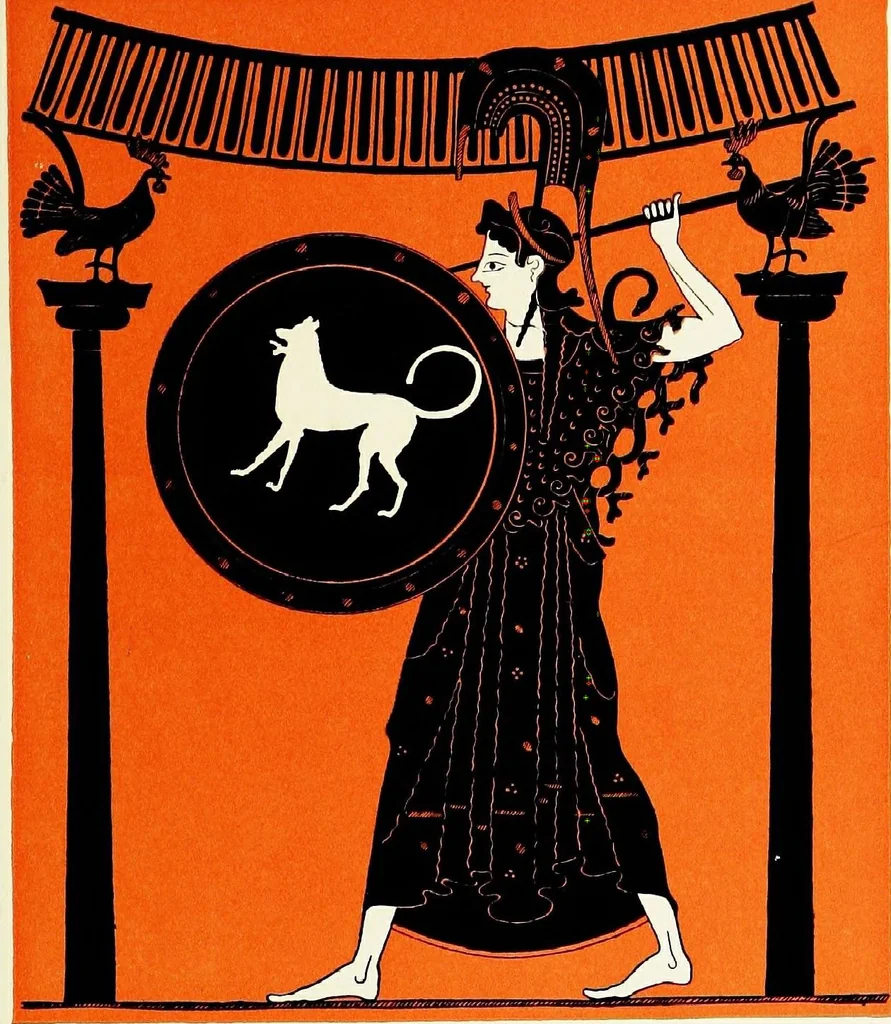 An illustration from The glory that was Greece : a survey of Hellenic culture & civilisation, 1911, leaf 175