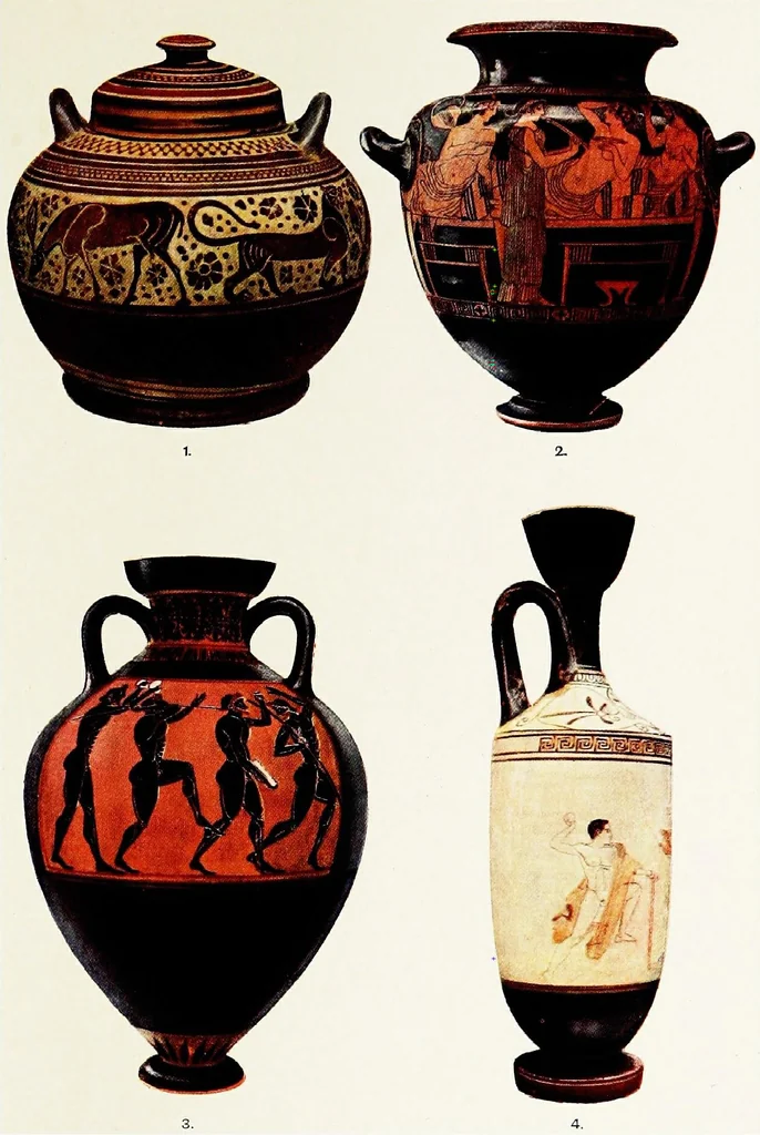An illustration from The glory that was Greece : a survey of Hellenic culture & civilisation, 1911, leaf 203