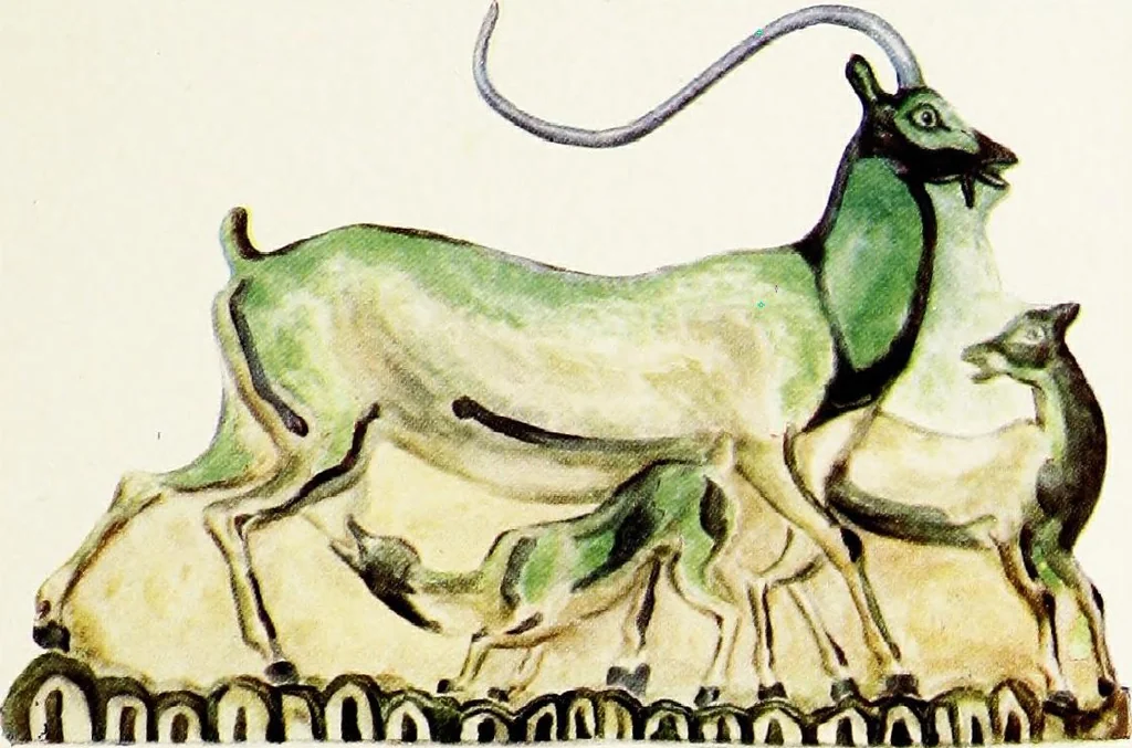 An illustration from The glory that was Greece : a survey of Hellenic culture & civilisation, 1911, leaf 63