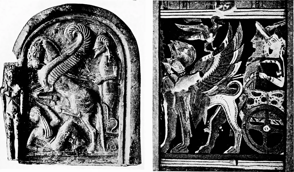 An illustration from Apotheosis and after life : three lectures on certain phases of art and religion in the Roman Empire, 1915, leaf 165
