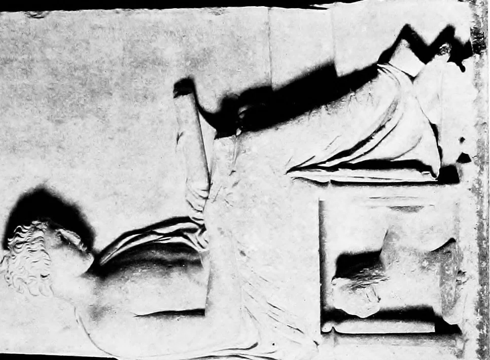 An illustration from Apotheosis and after life : three lectures on certain phases of art and religion in the Roman Empire, 1915, leaf 184