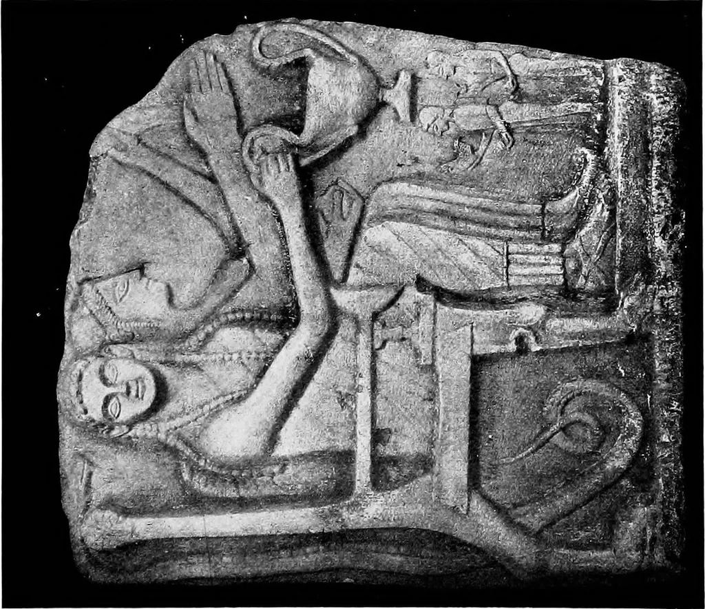 An illustration from Apotheosis and after life : three lectures on certain phases of art and religion in the Roman Empire, 1915, leaf 184