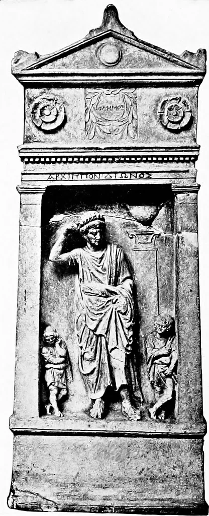 An illustration from Apotheosis and after life : three lectures on certain phases of art and religion in the Roman Empire, 1915, leaf 188