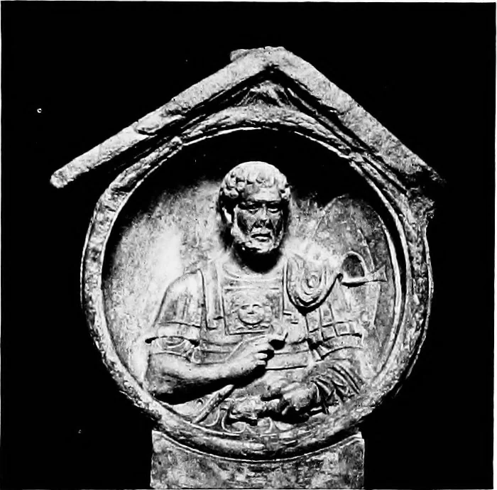 An illustration from Apotheosis and after life : three lectures on certain phases of art and religion in the Roman Empire, 1915, leaf 252