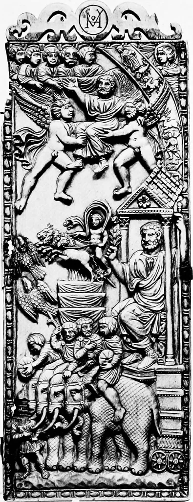 An illustration from Apotheosis and after life : three lectures on certain phases of art and religion in the Roman Empire, 1915, leaf 308