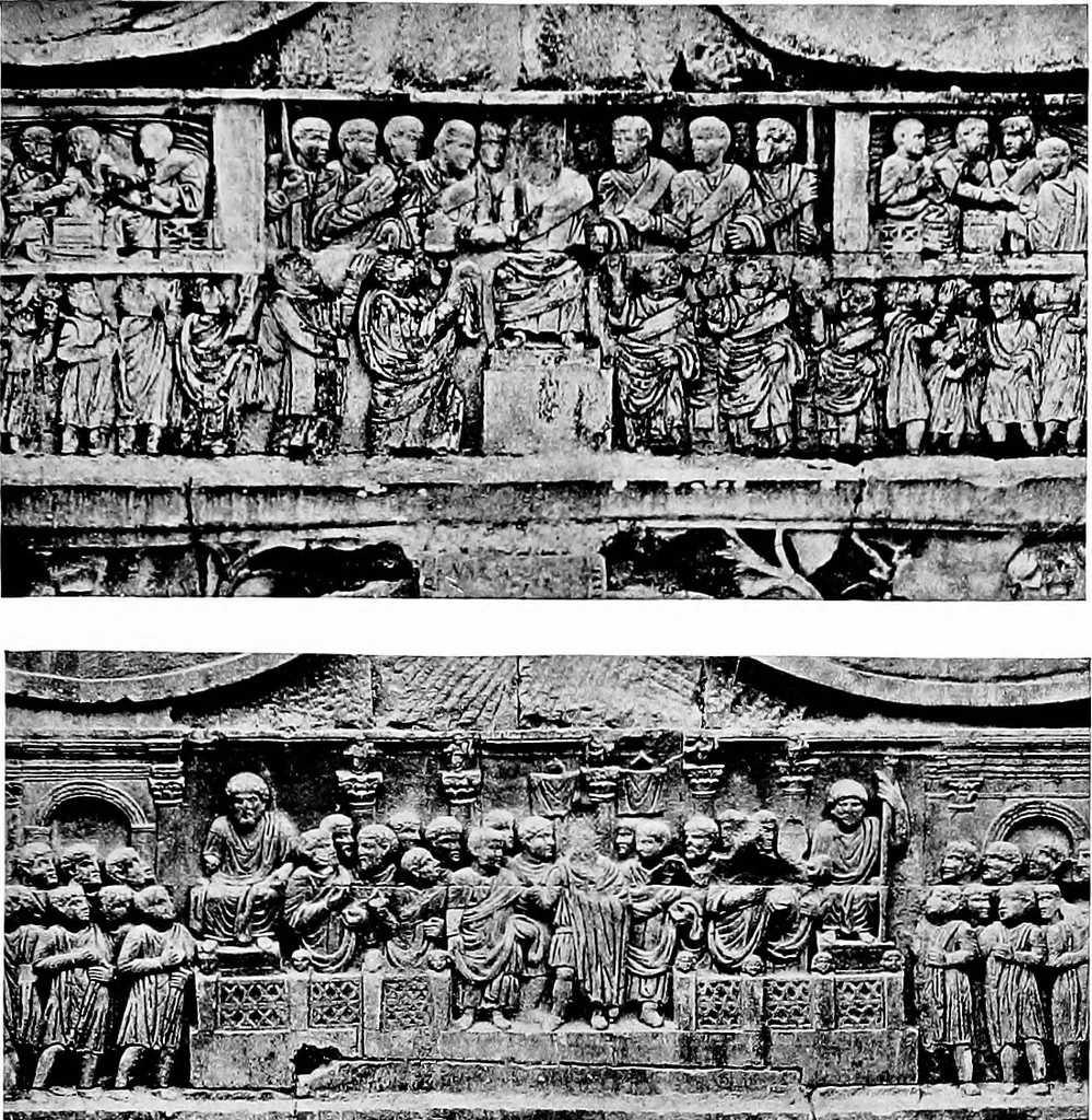 An illustration from Apotheosis and after life : three lectures on certain phases of art and religion in the Roman Empire, 1915, leaf 64
