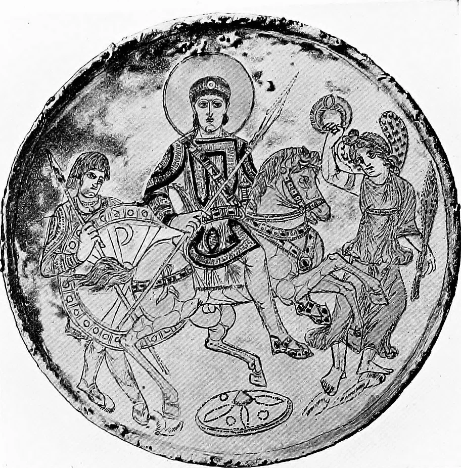 An illustration from Apotheosis and after life : three lectures on certain phases of art and religion in the Roman Empire, 1915, leaf 7