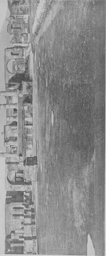 An illustration from Pompei past and present; its principal monuments as they are and as they used to be, reproduced and restored from photographs and original sketches, 1905, leaf 20