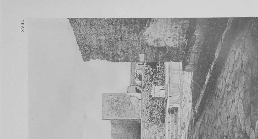 An illustration from Pompei past and present; its principal monuments as they are and as they used to be, reproduced and restored from photographs and original sketches, 1905, leaf 26