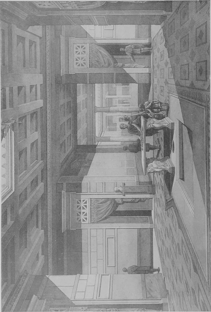 An illustration from Pompei past and present; its principal monuments as they are and as they used to be, reproduced and restored from photographs and original sketches, 1905, leaf 47