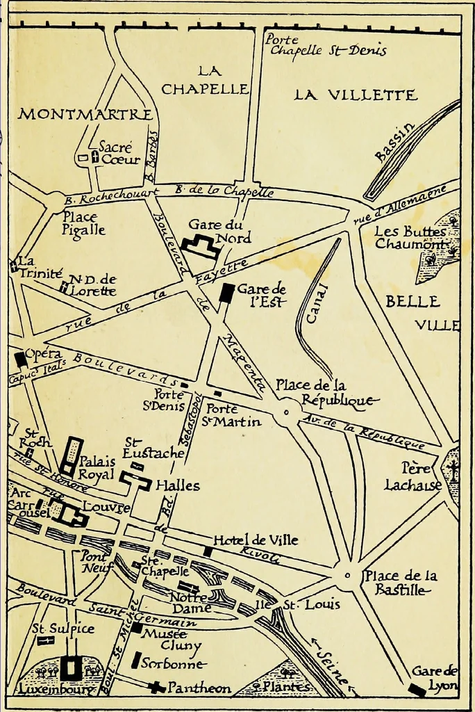 An illustration from A wanderer in Paris, 1921, leaf 2