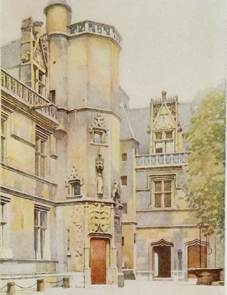 An illustration from A wanderer in Paris, 1921, leaf 276