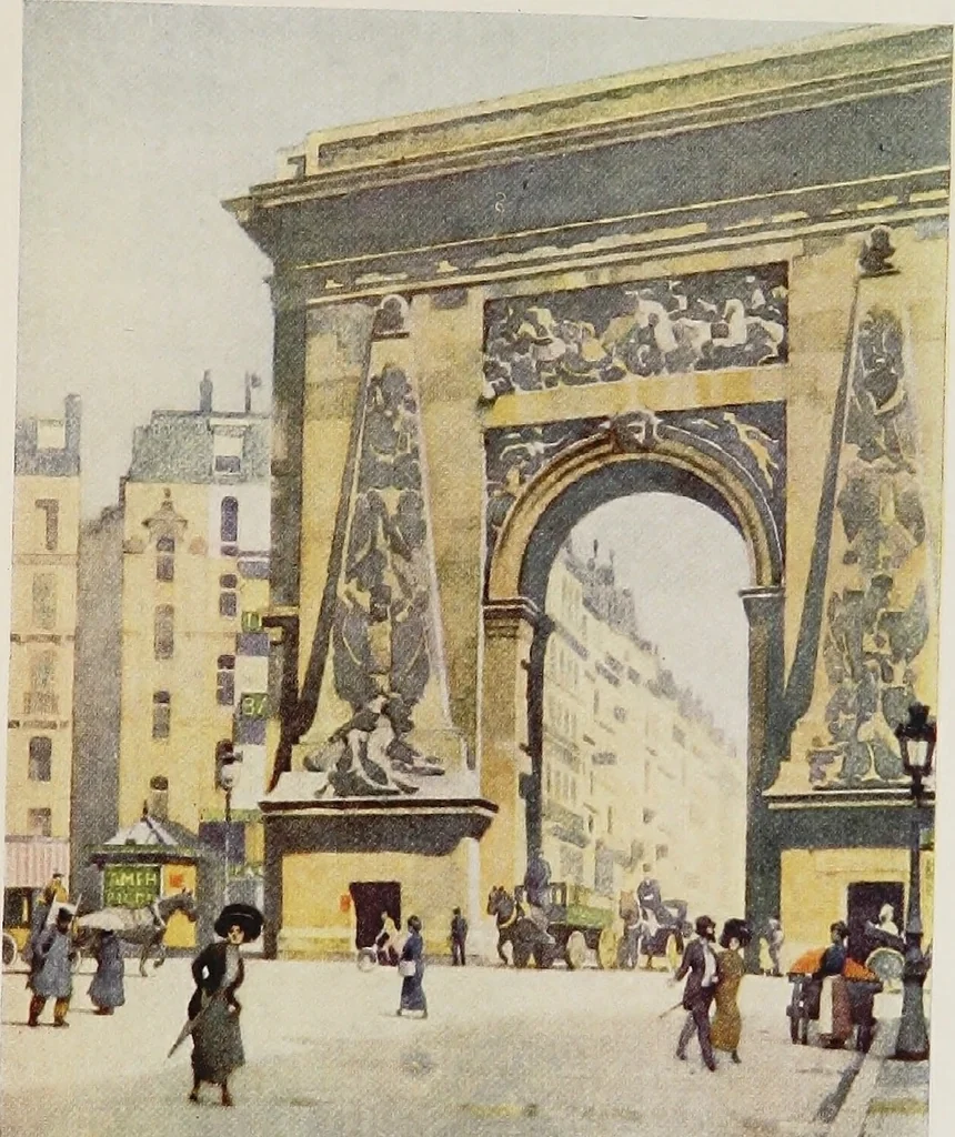 An illustration from A wanderer in Paris, 1921, leaf 352