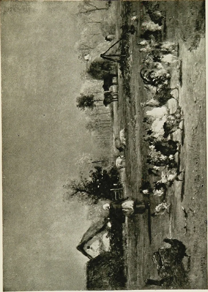An illustration from A wanderer in Paris, 1921, leaf 362