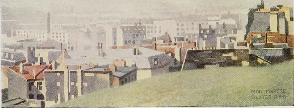 An illustration from A wanderer in Paris, 1921, leaf 380