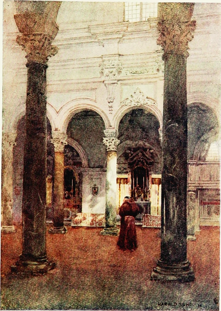 An illustration from Ravenna, a study, 1913, leaf 167