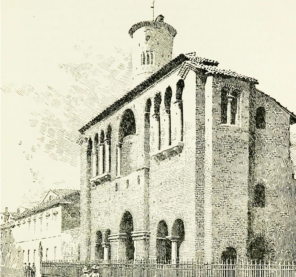 An illustration from Ravenna, a study, 1913, leaf 179