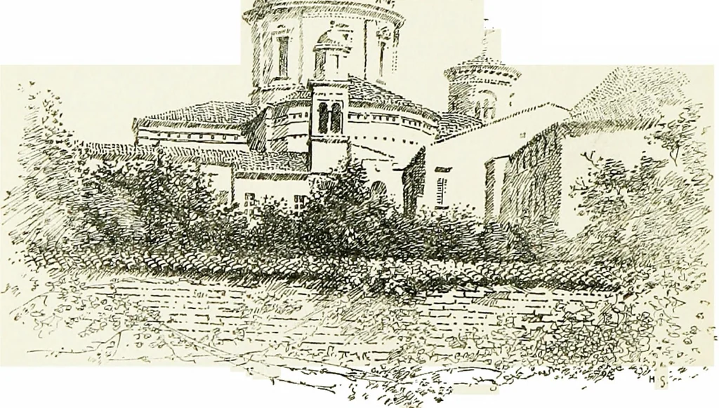 An illustration from Ravenna, a study, 1913, leaf 186