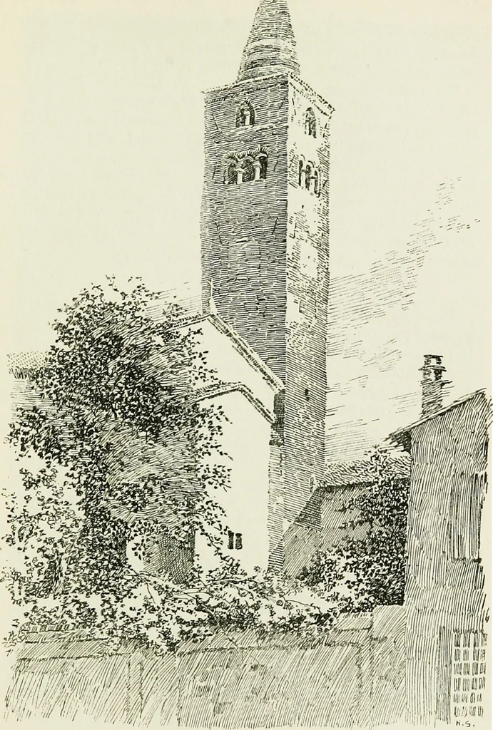 An illustration from Ravenna, a study, 1913, leaf 201