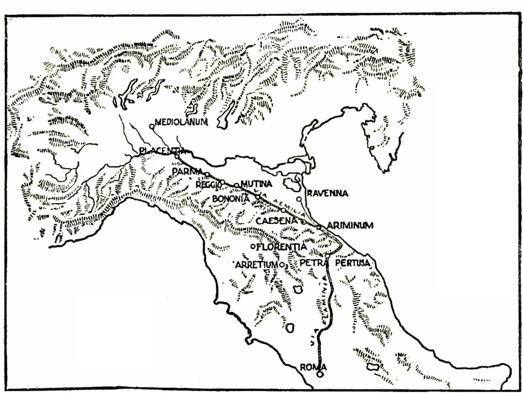 An illustration from Ravenna, a study, 1913, leaf 22