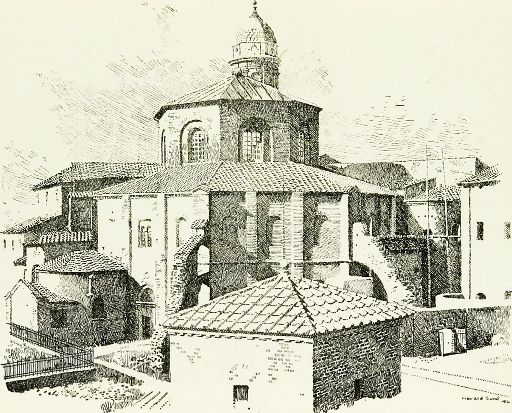 An illustration from Ravenna, a study, 1913, leaf 223