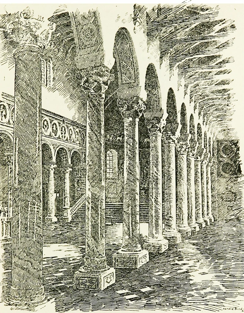 An illustration from Ravenna, a study, 1913, leaf 233