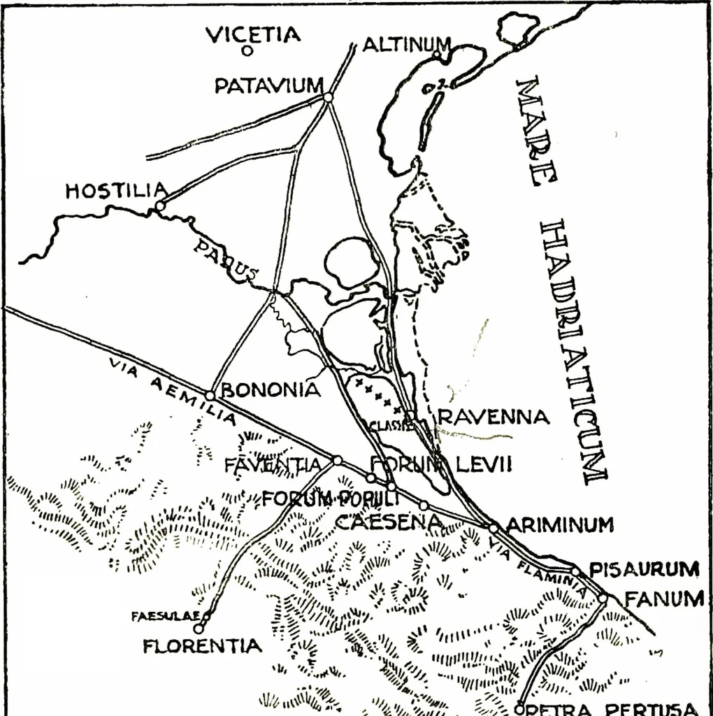 An illustration from Ravenna, a study, 1913, leaf 24