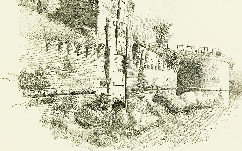An illustration from Ravenna, a study, 1913, leaf 285