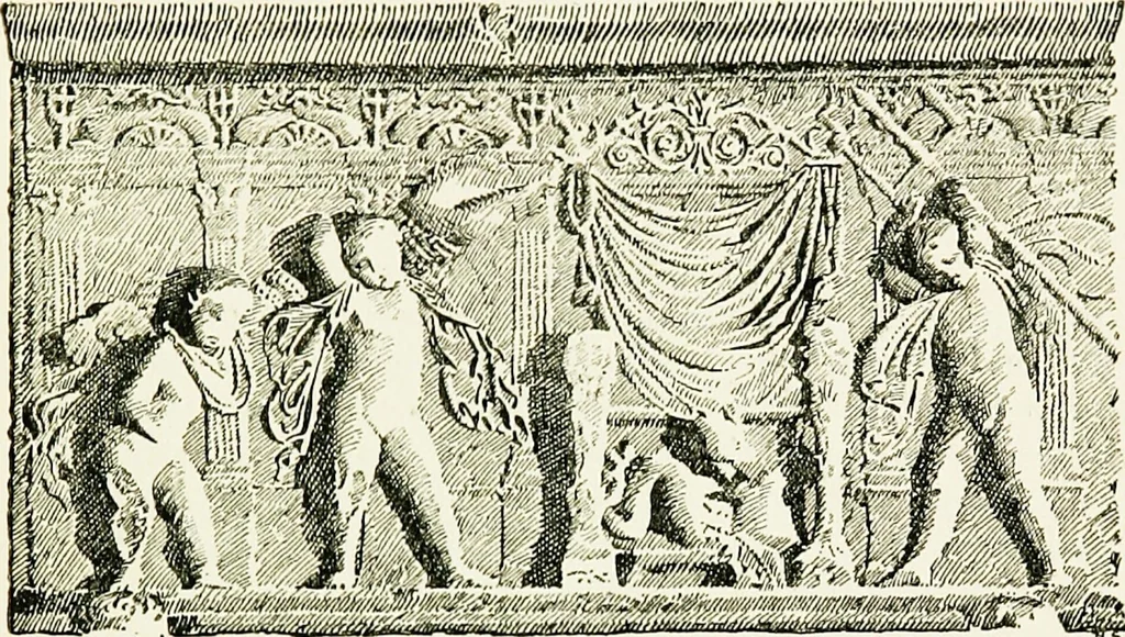 An illustration from Ravenna, a study, 1913, leaf 43