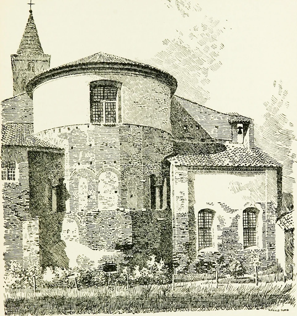 An illustration from Ravenna, a study, 1913, leaf 63
