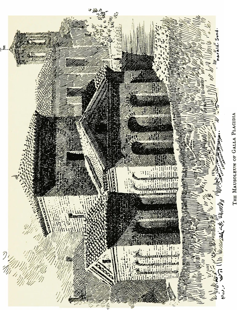 An illustration from Ravenna, a study, 1913, leaf 65