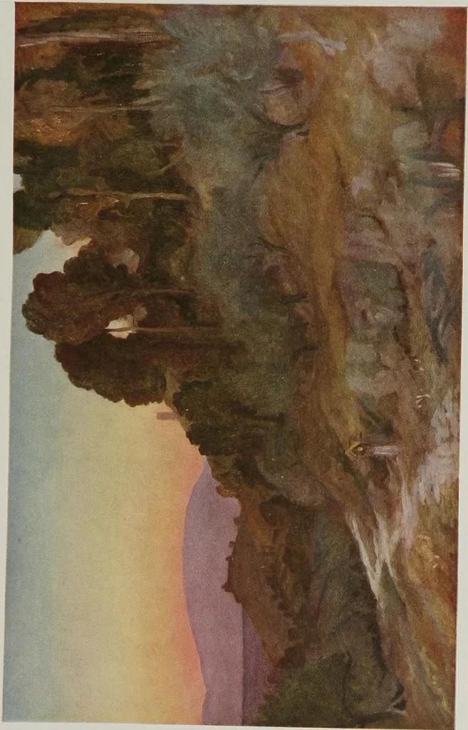 An illustration from Assisi : impressions of half a century, 1919, leaf 137