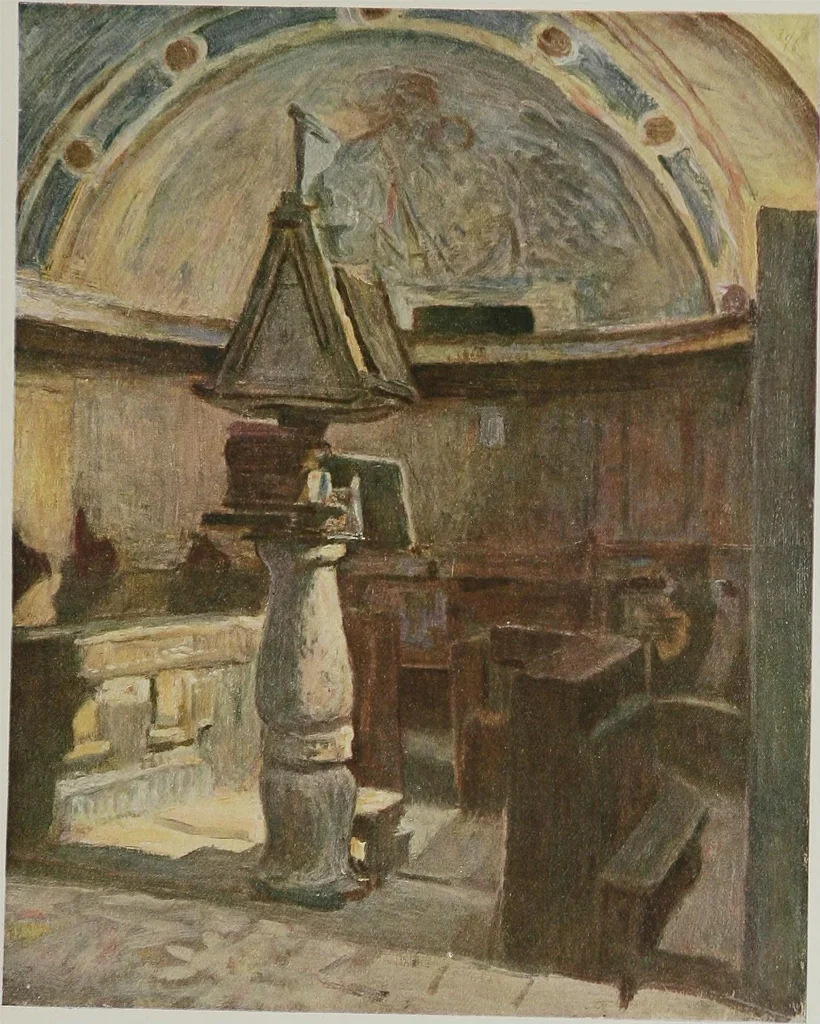 An illustration from Assisi : impressions of half a century, 1919, leaf 165