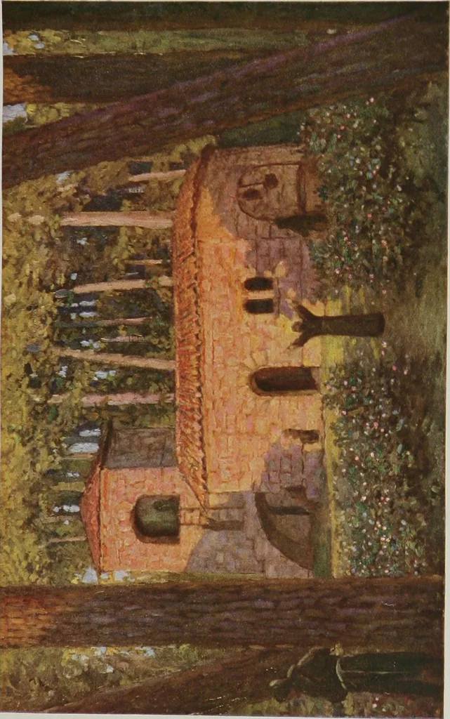 An illustration from Assisi : impressions of half a century, 1919, leaf 213