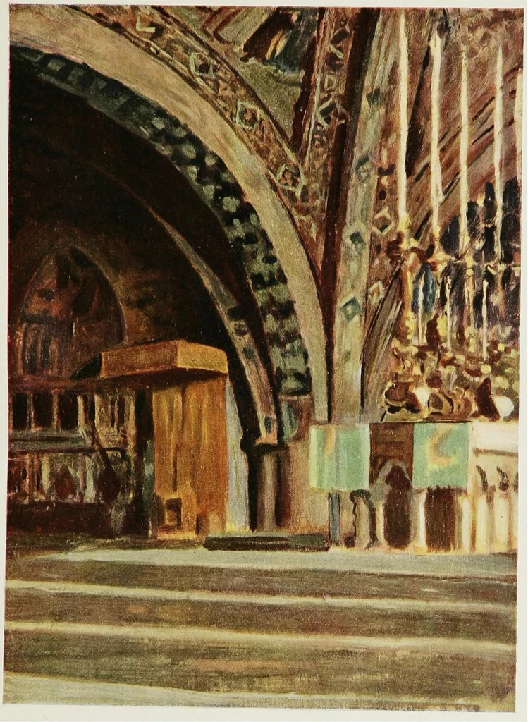 An illustration from Assisi : impressions of half a century, 1919, leaf 237