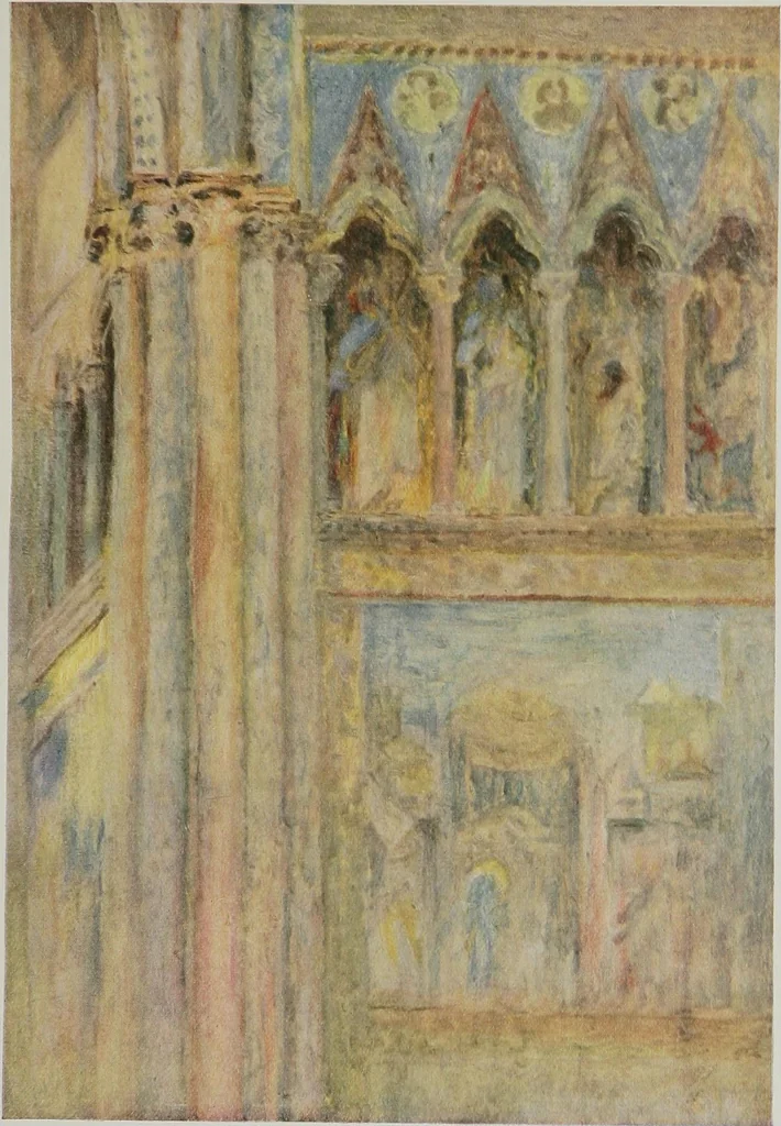 An illustration from Assisi : impressions of half a century, 1919, leaf 269