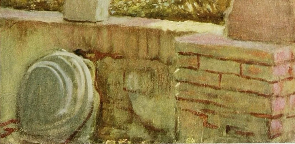 An illustration from Assisi : impressions of half a century, 1919, leaf 289