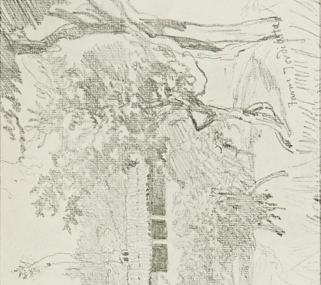 An illustration from Assisi : impressions of half a century, 1919, leaf 335
