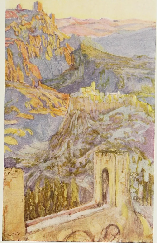 An illustration from Assisi : impressions of half a century, 1919, leaf 73