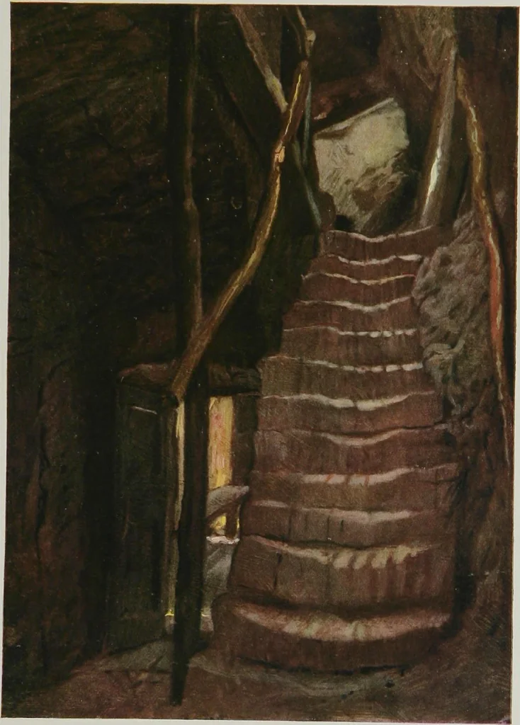 An illustration from Assisi : impressions of half a century, 1919, leaf 91