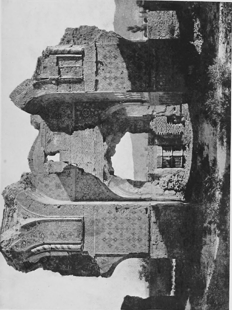 An illustration from Persia past and present; a book of travel and research, with more than two hundred illustrations and a map, 1906, leaf 122