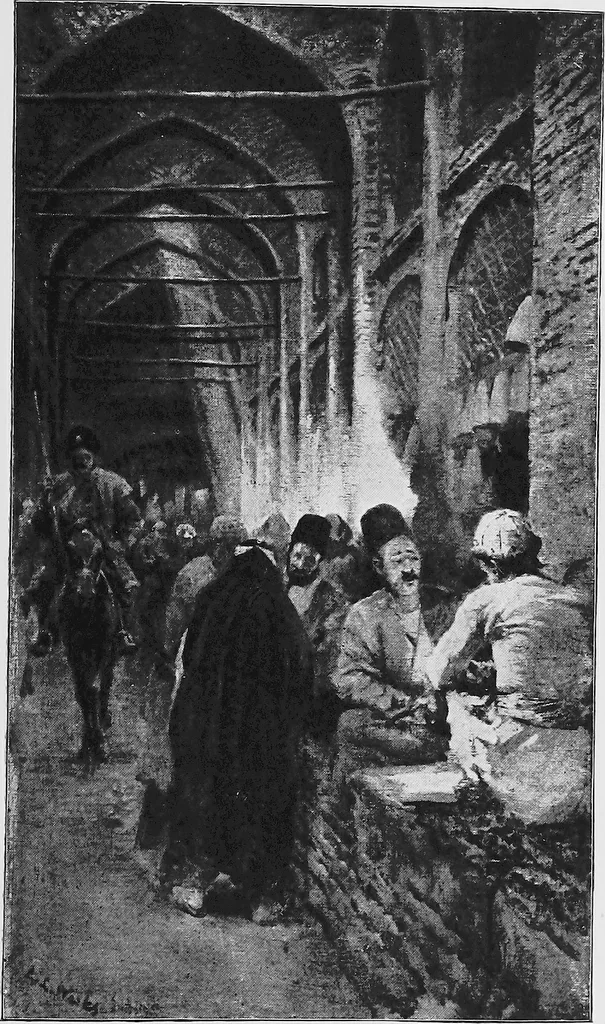An illustration from Persia past and present; a book of travel and research, with more than two hundred illustrations and a map, 1906, leaf 126