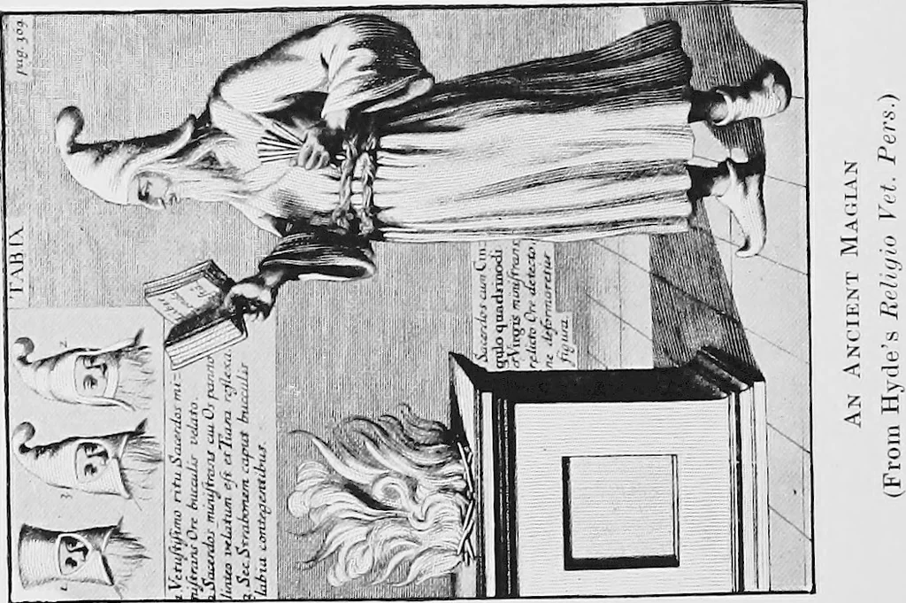 An illustration from Persia past and present; a book of travel and research, with more than two hundred illustrations and a map, 1906, leaf 163