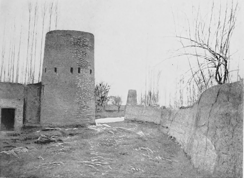 An illustration from Persia past and present; a book of travel and research, with more than two hundred illustrations and a map, 1906, leaf 204