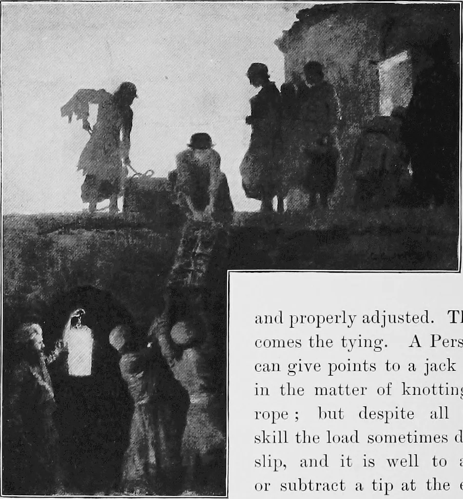 An illustration from Persia past and present; a book of travel and research, with more than two hundred illustrations and a map, 1906, leaf 229