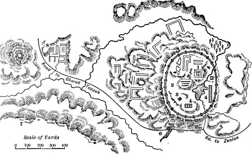 An illustration from Persia past and present; a book of travel and research, with more than two hundred illustrations and a map, 1906, leaf 253