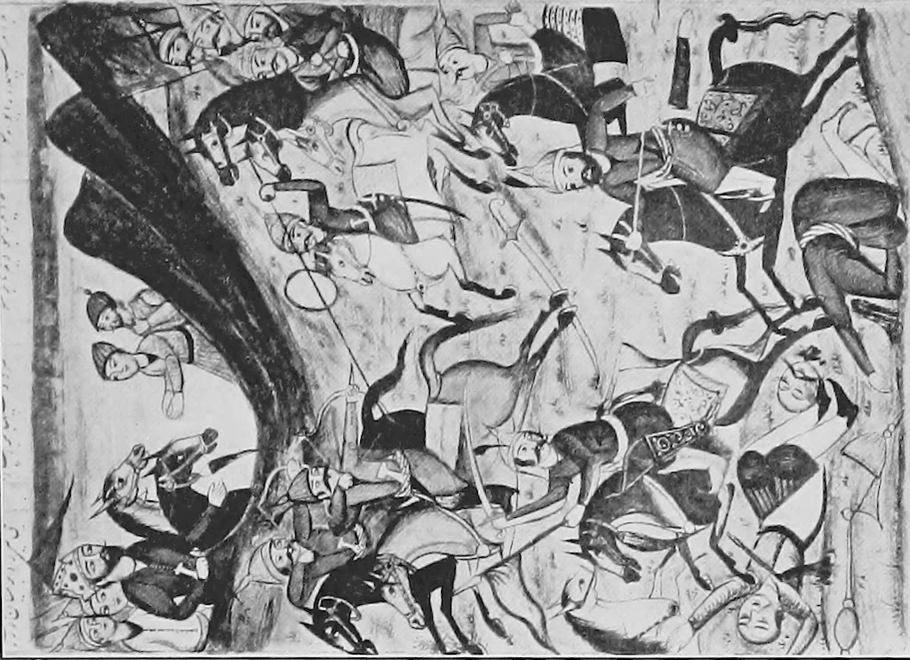 An illustration from Persia past and present; a book of travel and research, with more than two hundred illustrations and a map, 1906, leaf 268